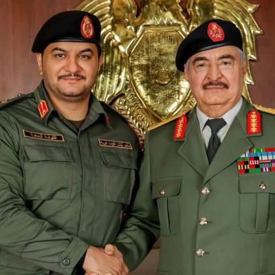 المشير خليفة حفتر  يعيّن الفريق ركن صدام حفتر نائبًا للقائد العام للجيش الليبي