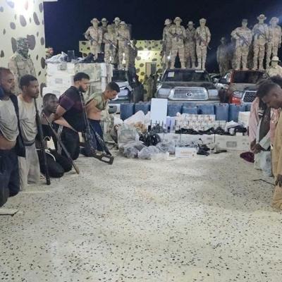 كتيبة “سبل السلام” تضبط شبكة تهريب على الحدود الليبية السودانية المصرية
